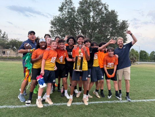 Seminole Science Flag Football Team Earns Schools’ First Sports Championship