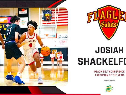 Shackelford named PBC Freshman of the Year