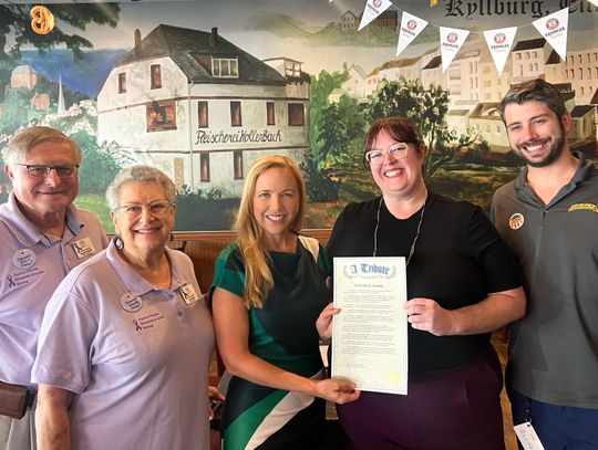 State Representative Rachel Plakon honors Hollerbach Family for Dementia Efforts