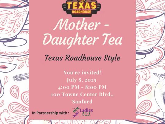 Texas Roadhouse Mother - Daughter Tea