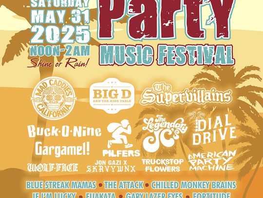 The 18th Annual Hurricane Party Presented by Kona Brewing Co. Set to Rock Downtown Sanford