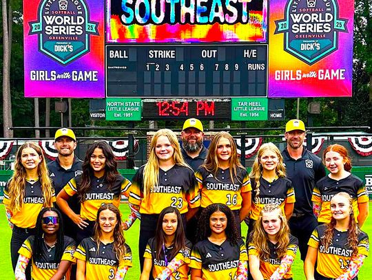 Photos courtesy of Lake Mary Little League _ The Lake Mary Little League Softball Major (12U) All-Star Team (above) finished fifth in the World Series, while the Lake Mary Little League Baseball Majors All-Star Team were the runner-ups in the Southeast Re