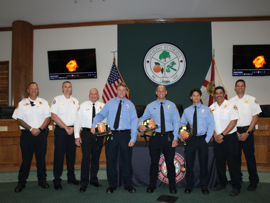 Three Firefighters Pinned in Oviedo
