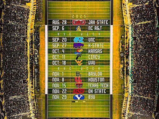 UCF announces 2025 Football Schedule