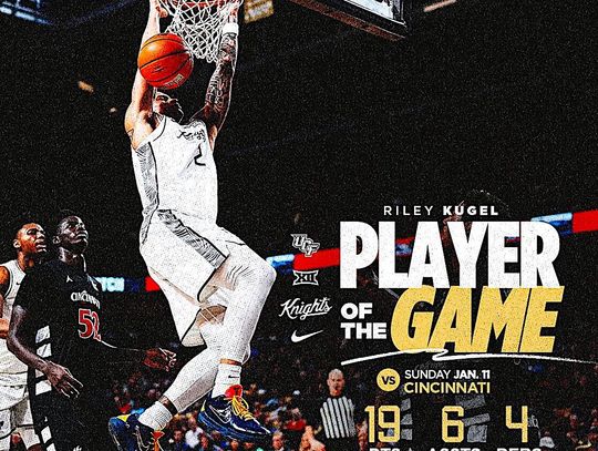 UCF men's basketball holds off Cincinnati for 73-72 win