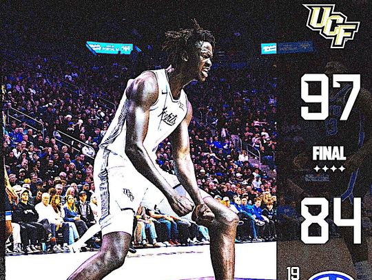 UCF men’s basketball sweeps road trip through Utah