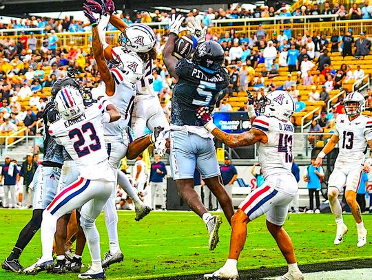 UCF routs Arizona to remain unbeaten in Space Games