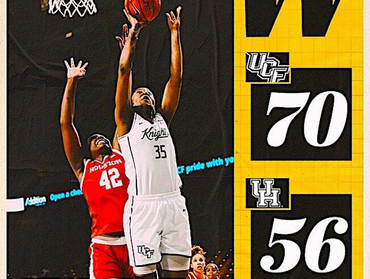 UCF women’s basketball takes down Houston for first BIG 12 win