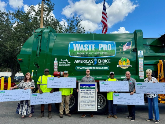 Waste Pro Awards $60,000 in Bonuses to Employees   Celebrating 20 Years of Service