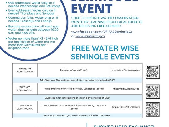 Water Wise Seminole Event  