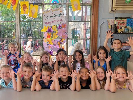 Wee The People Preschool participates in the annual "Celebration of Hands”