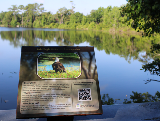 Wildlife Whereabout Signs installed in Oviedo