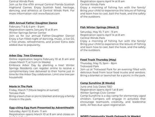 Winter Springs Events 2025