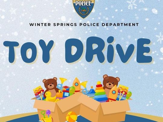 Winter Springs Police Department Toy Drive