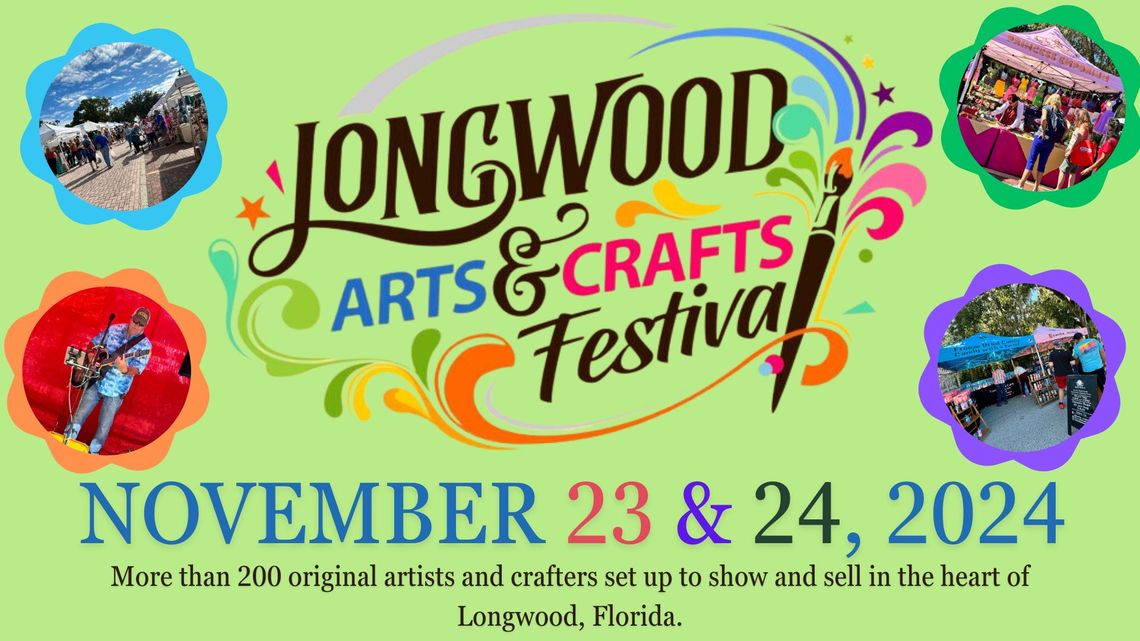48th Annual Longwood Arts & Crafts Festival to be held Saturday & Sunday, Nov. 23 & 24 48th Annual Longwood Arts & Crafts Festival to be held Saturday & Sunday, Nov. 23 & 24