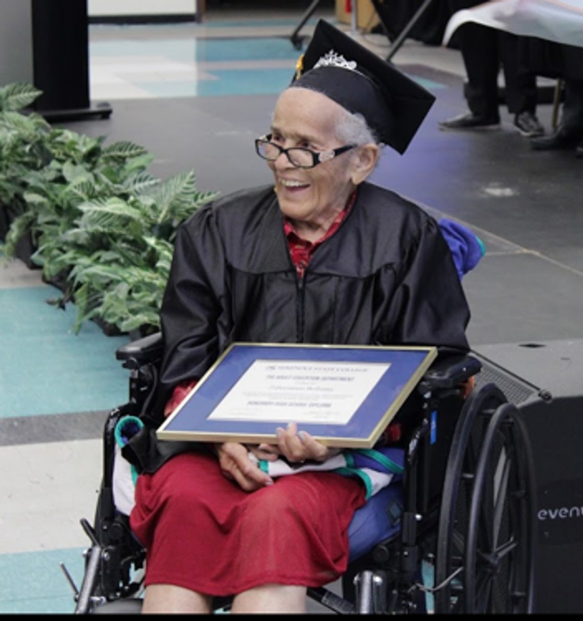 95-Year-Old Sanford Resident Zillersteen Bellamy Awarded Her Honorary GED 95-Year-Old Sanford Resident Zillersteen Bellamy Awarded Her Honorary GED