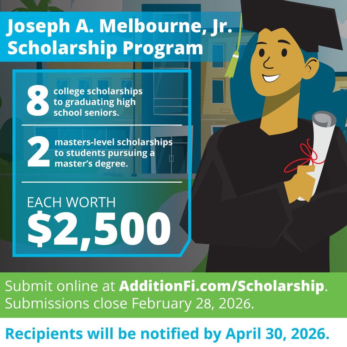 Addition Financial Scholarship Program Addition Financial Scholarship Program