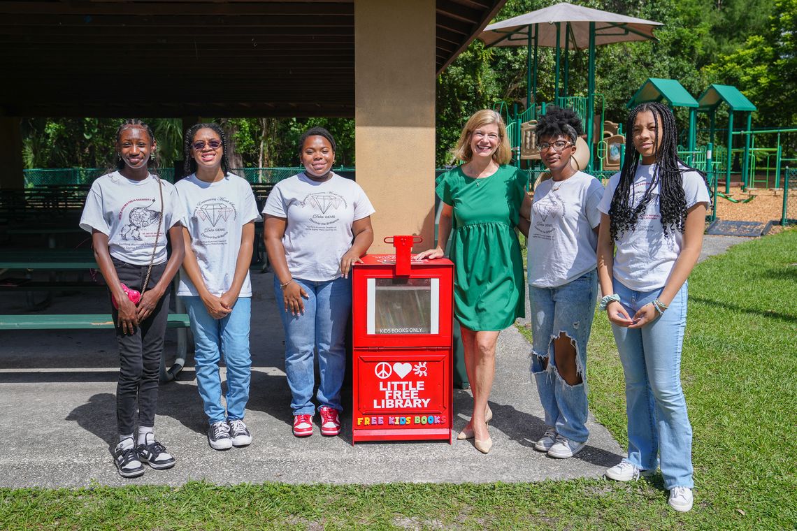 Casselberry gets New Free Little Library Casselberry gets New Free Little Library