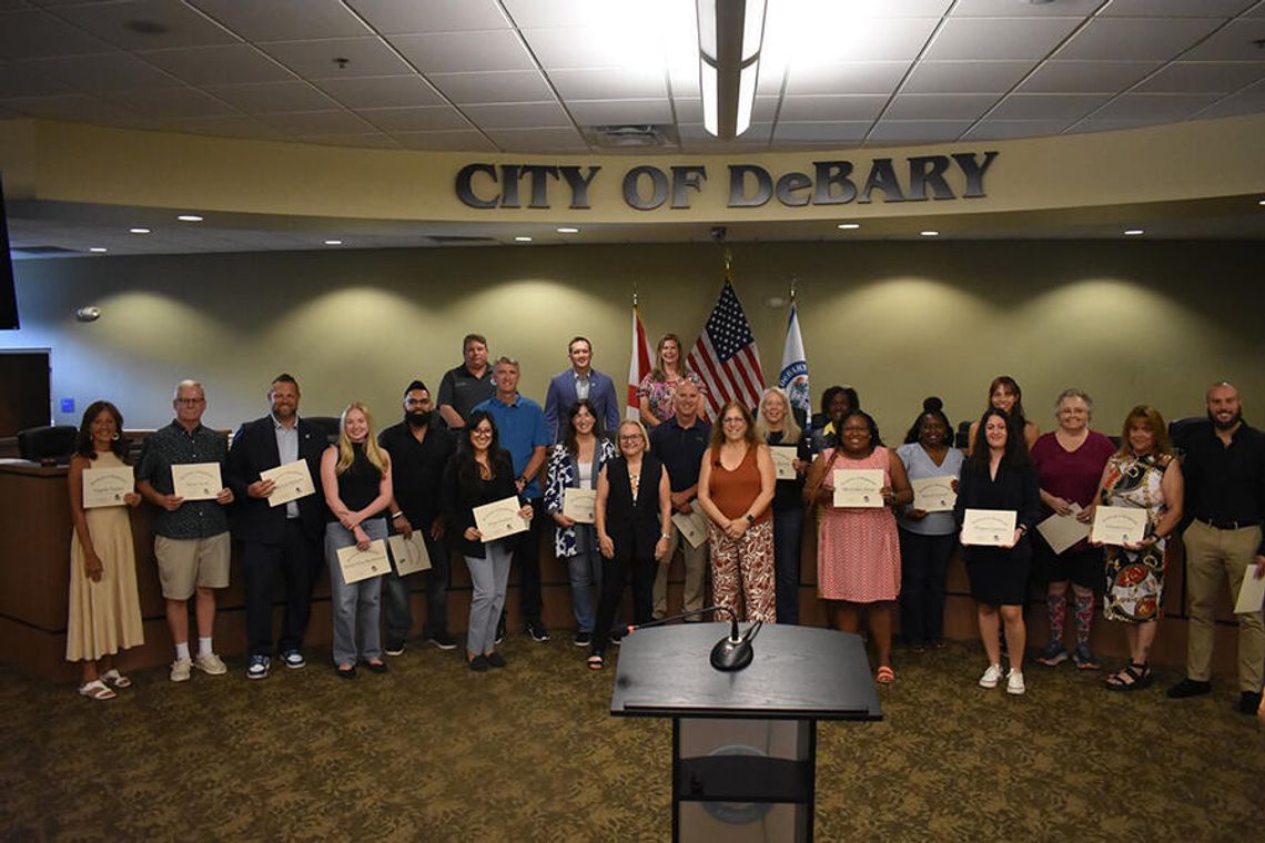 City of DeBary graduates new session of Citizens Academy
