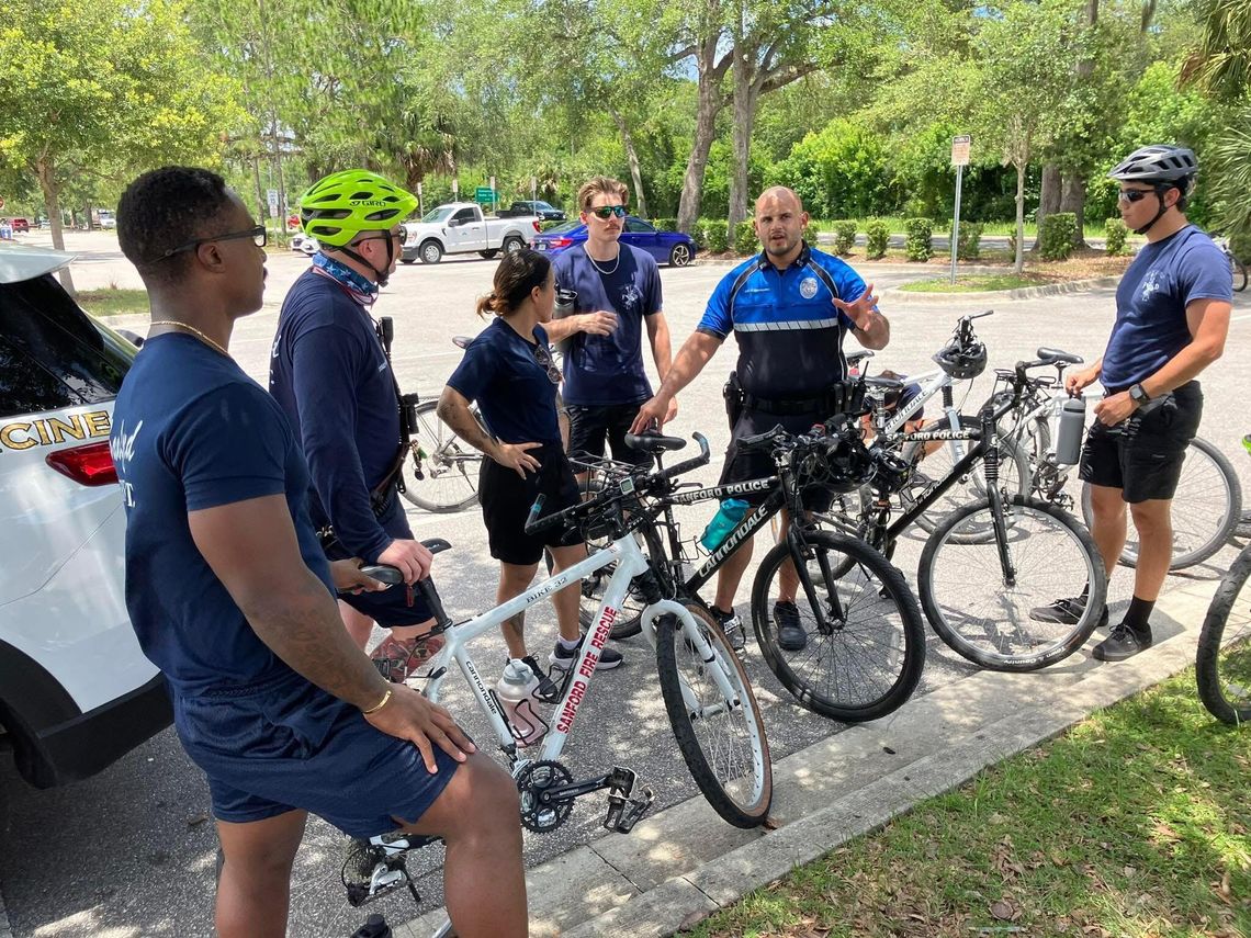 Congratulations to our Newest Members of the Sanford Fire Department Bike Team