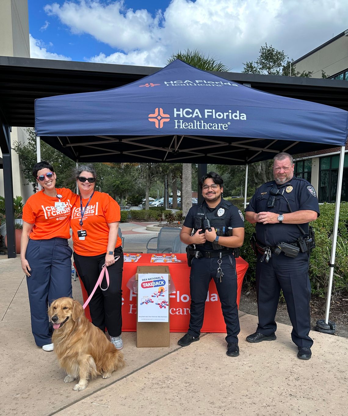 Crushing the Crisis: HCA Florida Healthcare facilities collect nearly 200 pounds of unused prescription drugs