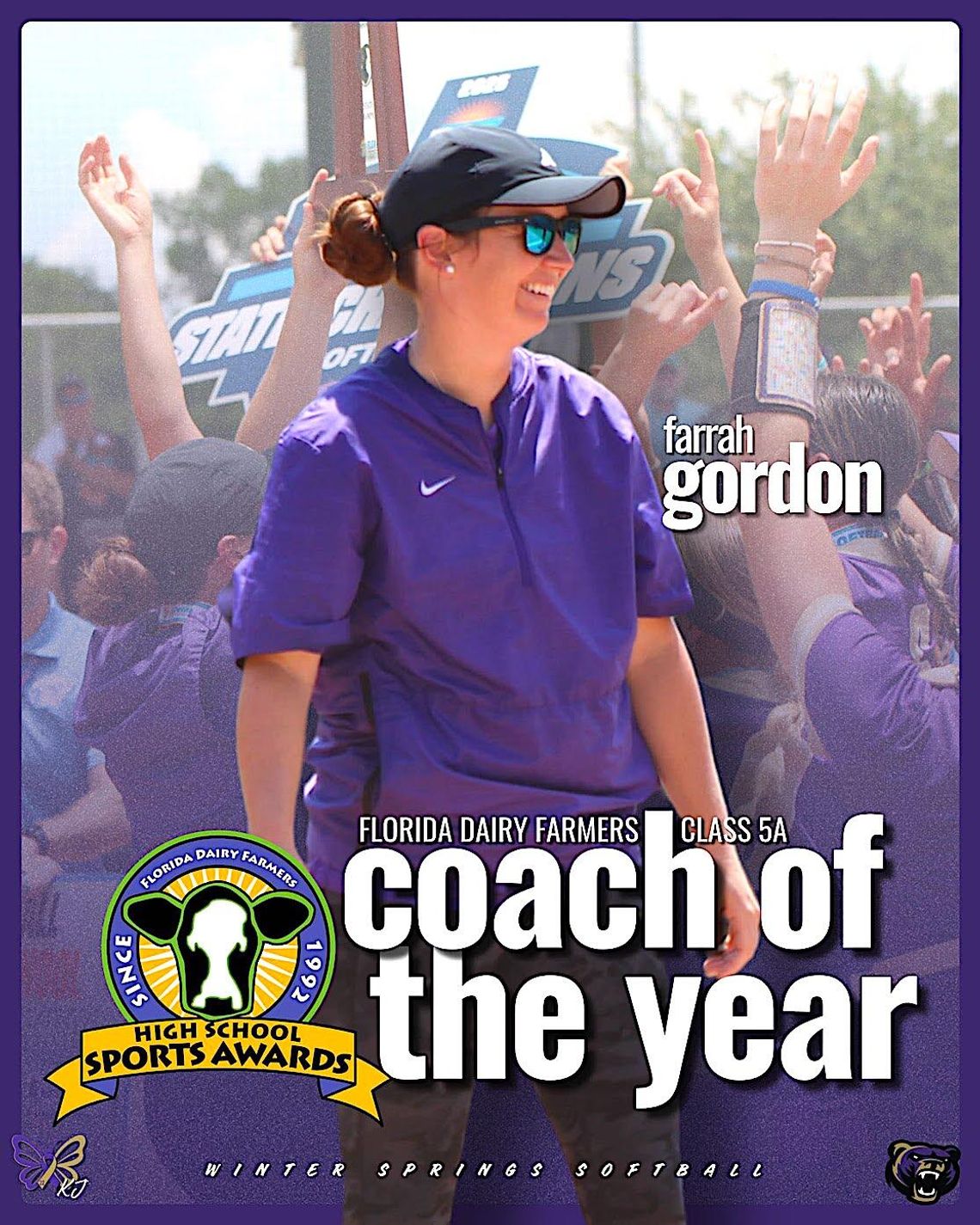 Dairy Farmers sweep for State Softball Champions