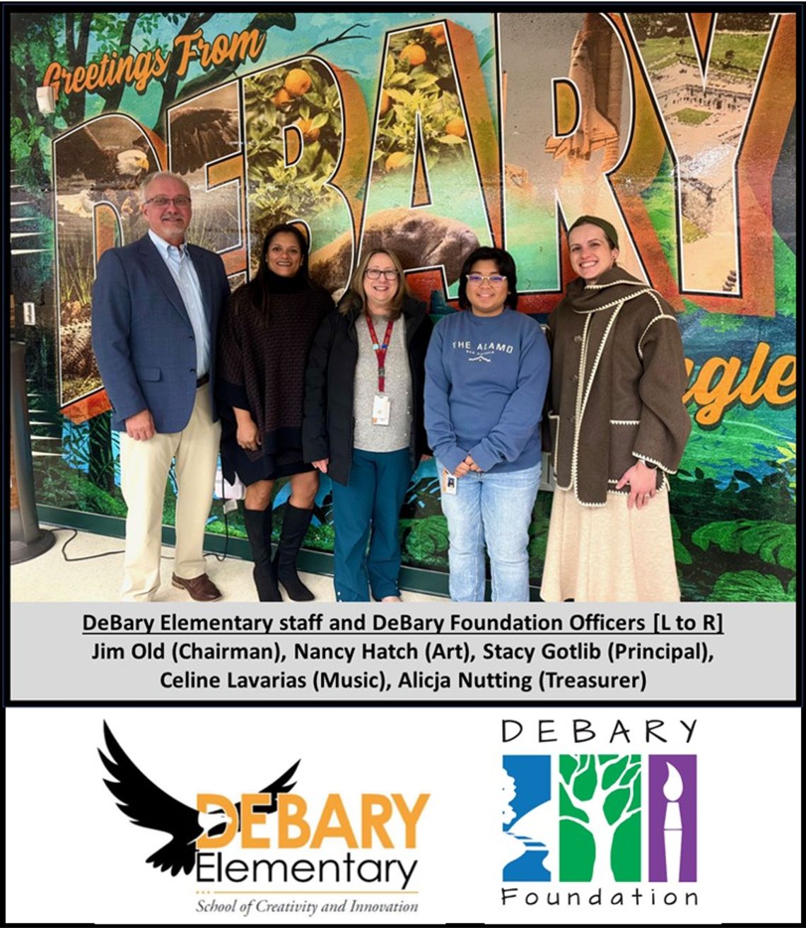 DeBary Foundation Partnership Enhances Arts Education at DeBary Elementary Funding