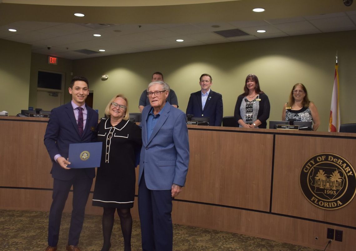 DeBary Honors Eight Hometown Military Heroes