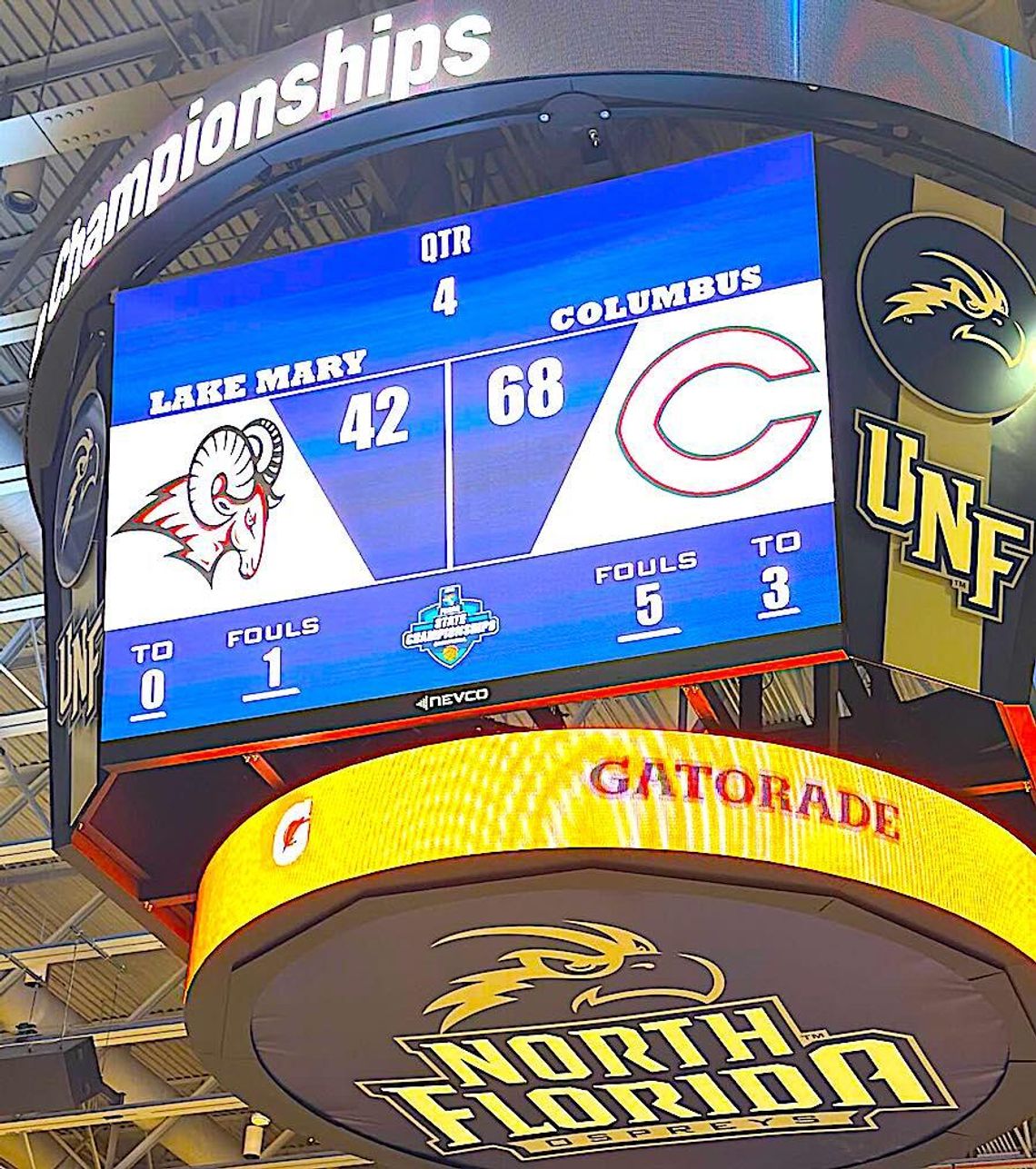 Final 4 finishes Final 4 finishes