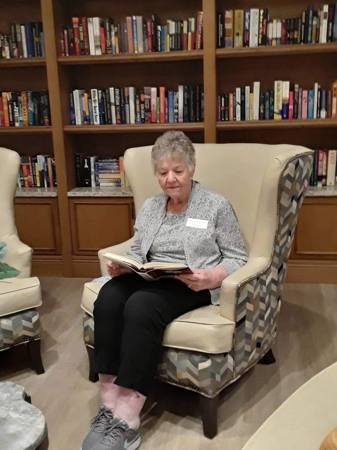 Former Librarian, 86, finds Purpose as Senior Living Community’s Volunteer Librarian Former Librarian, 86, finds Purpose as Senior Living Community’s Volunteer Librarian
