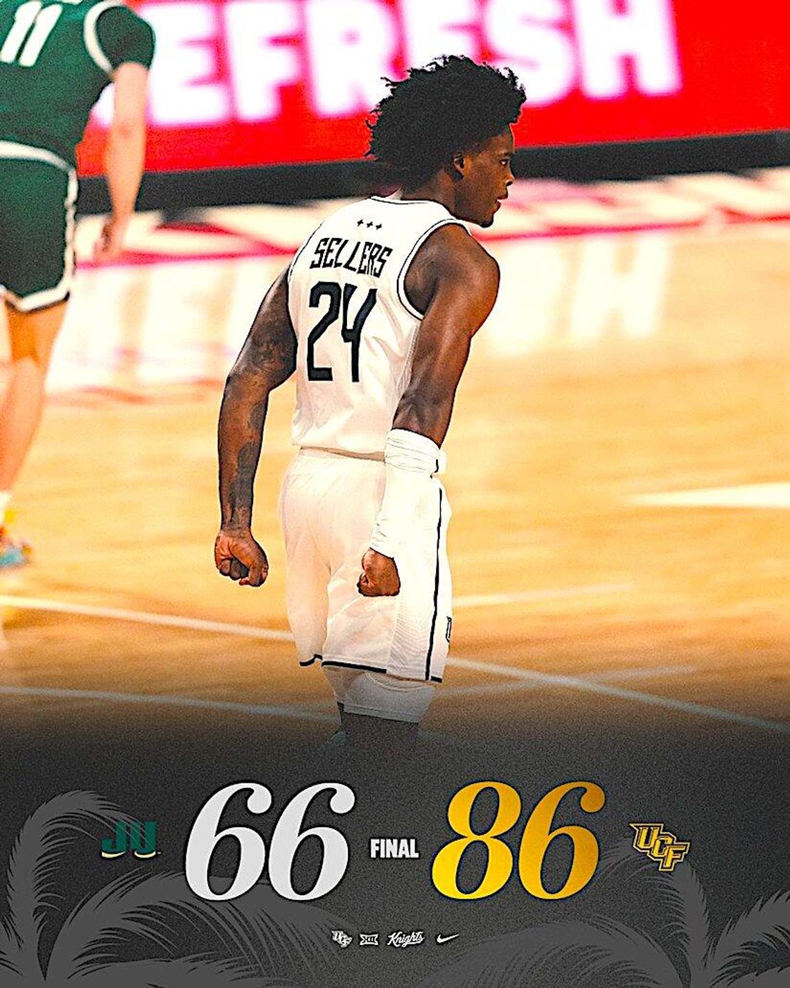 Four Knights men eclipse double digits in 86-66 win over Jacksonville Four Knights men eclipse double digits in 86-66 win over Jacksonville