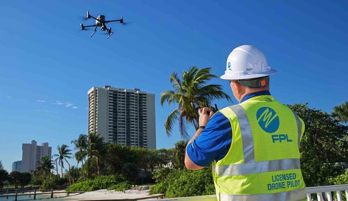 FPL to Conduct Aerial Line Inspections Using Drones This Week FPL to Conduct Aerial Line Inspections Using Drones This Week