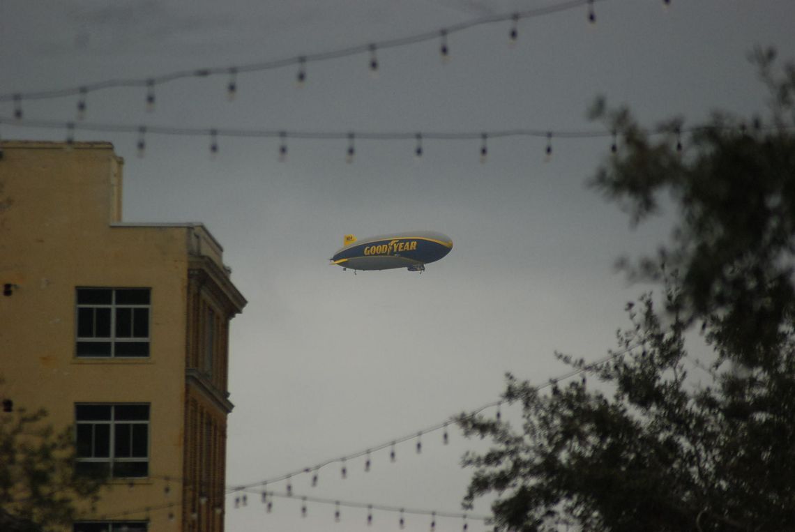  GoodYear Blimp Spotted Over Sanford