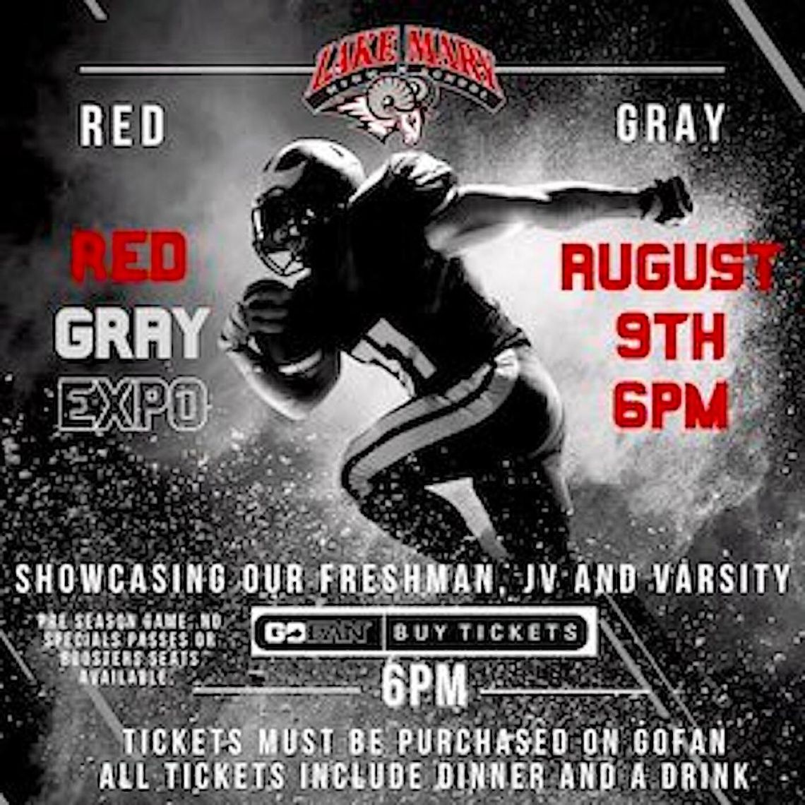 Grab your stadium seats Grab your stadium seats