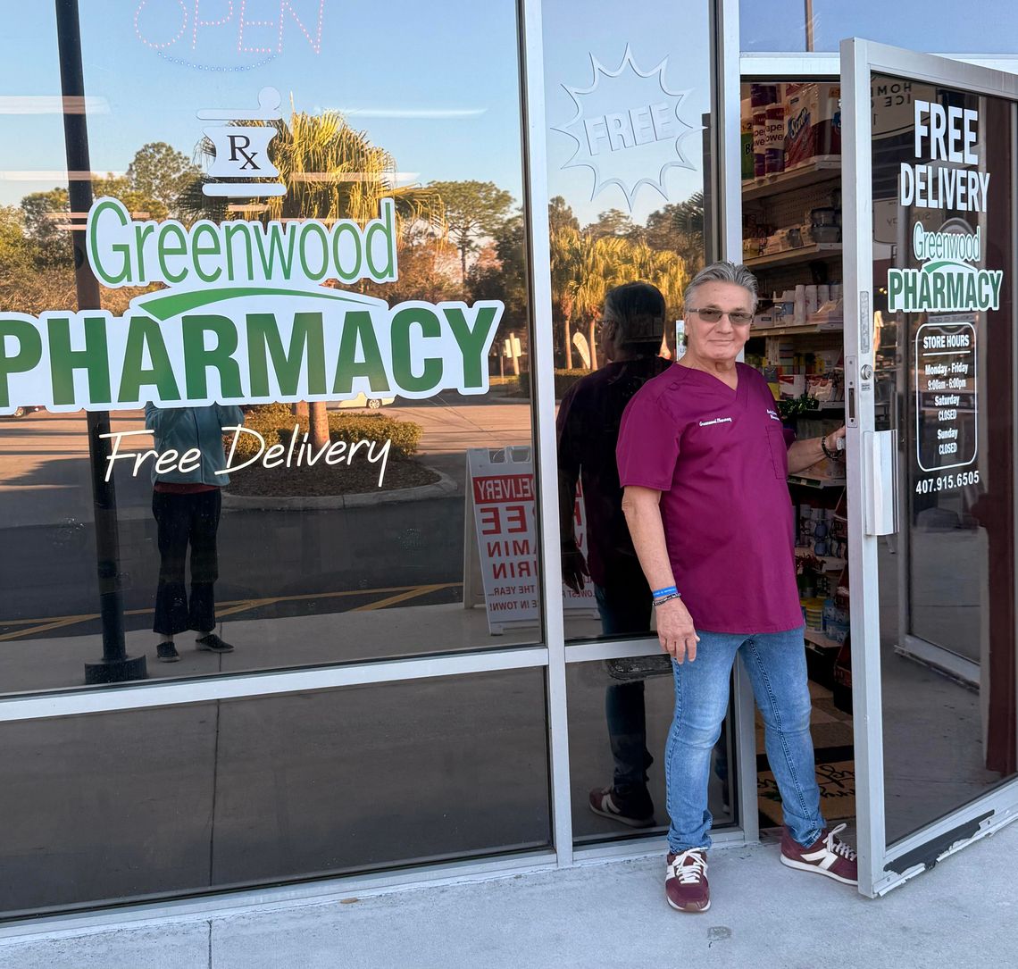 Greenwood Pharmacy proudly serves Central Florida