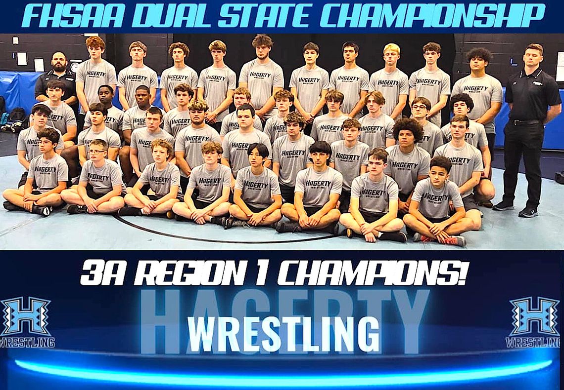 Hagerty matmen make history