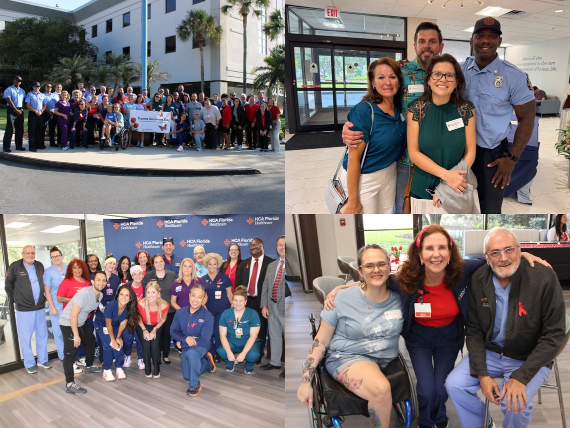 HCA Florida Lake Monroe Hospital celebrates Survivors, honors Trauma Care Professionals and First Responders