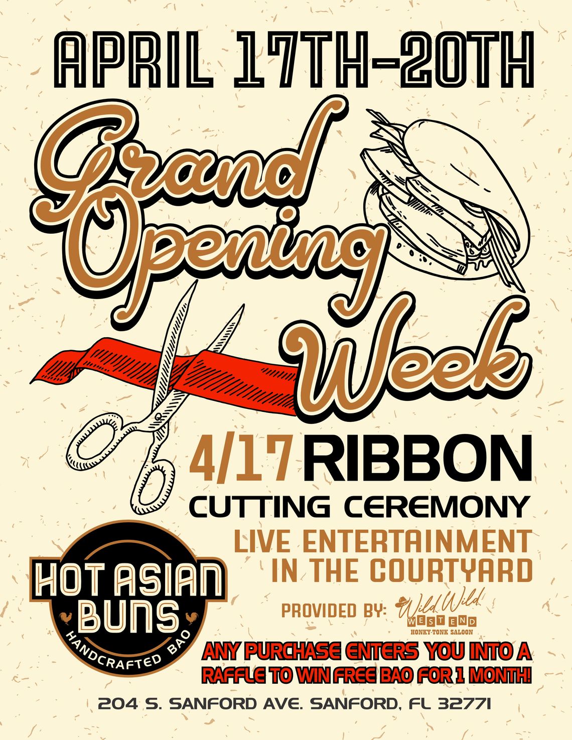 Hot Asian Buns Opens Brick-and-Mortar Restaurant in Downtown Sanford Hot Asian Buns Opens Brick-and-Mortar Restaurant in Downtown Sanford