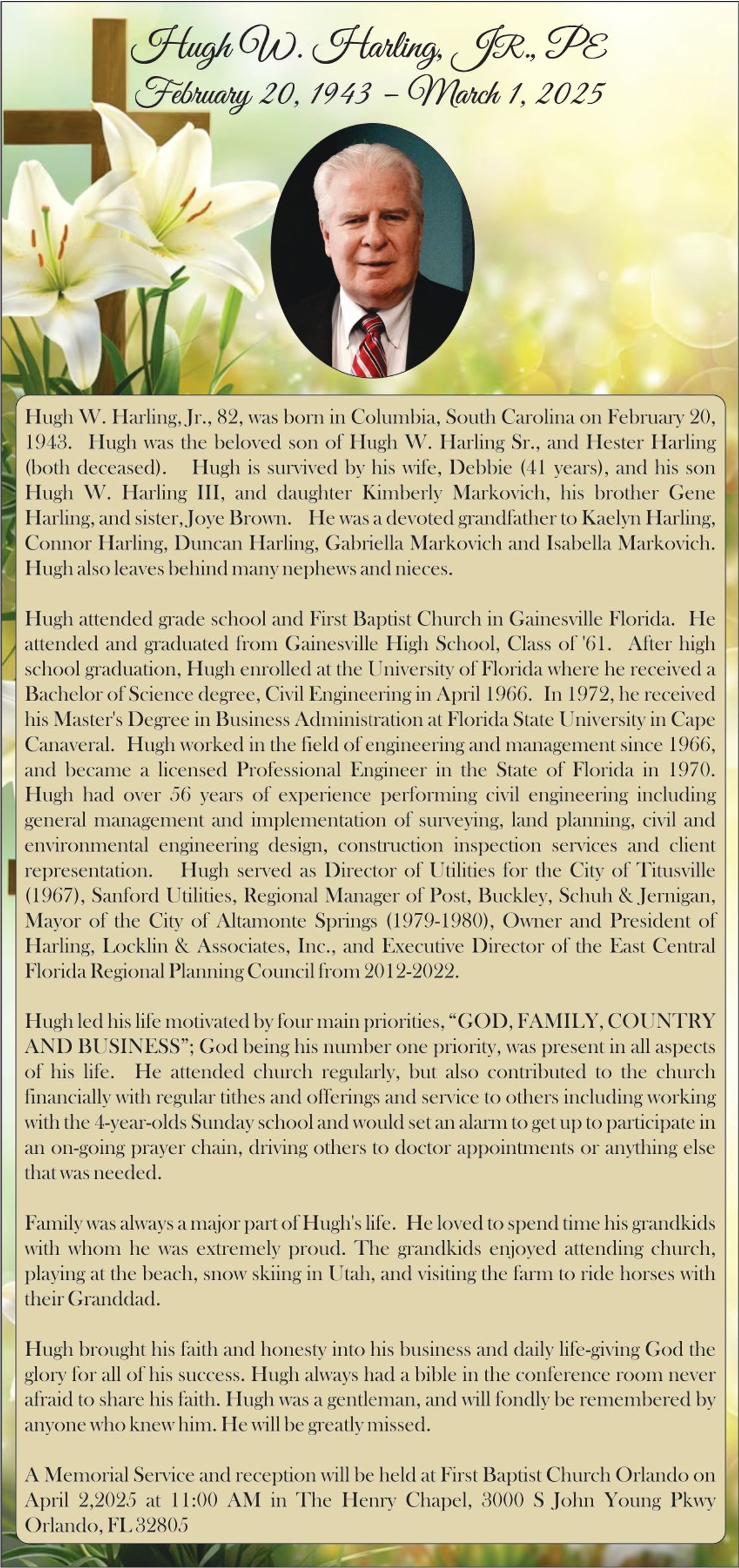 Hugh W. Harling