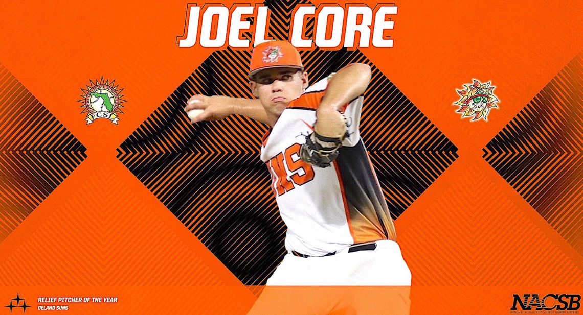 Joel Core named FCSL Reliever of the Year Joel Core named FCSL Reliever of the Year
