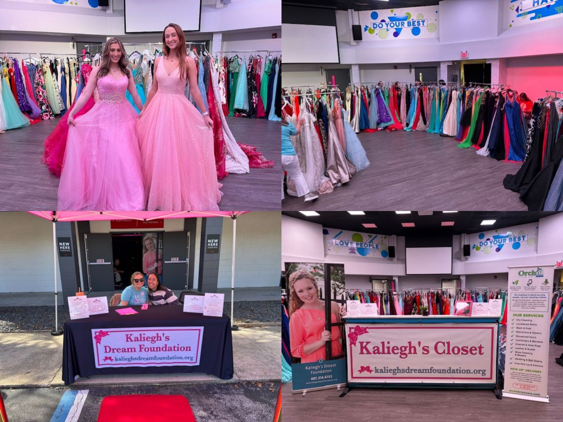 Kaliegh's Closet: The Fifth Annual Pop-Up Prom Dress Shop