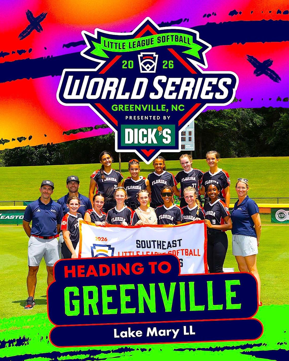 Lake Mary 12U softball team repeats as Southeast Region Champions Lake Mary 12U softball team repeats as Southeast Region Champions