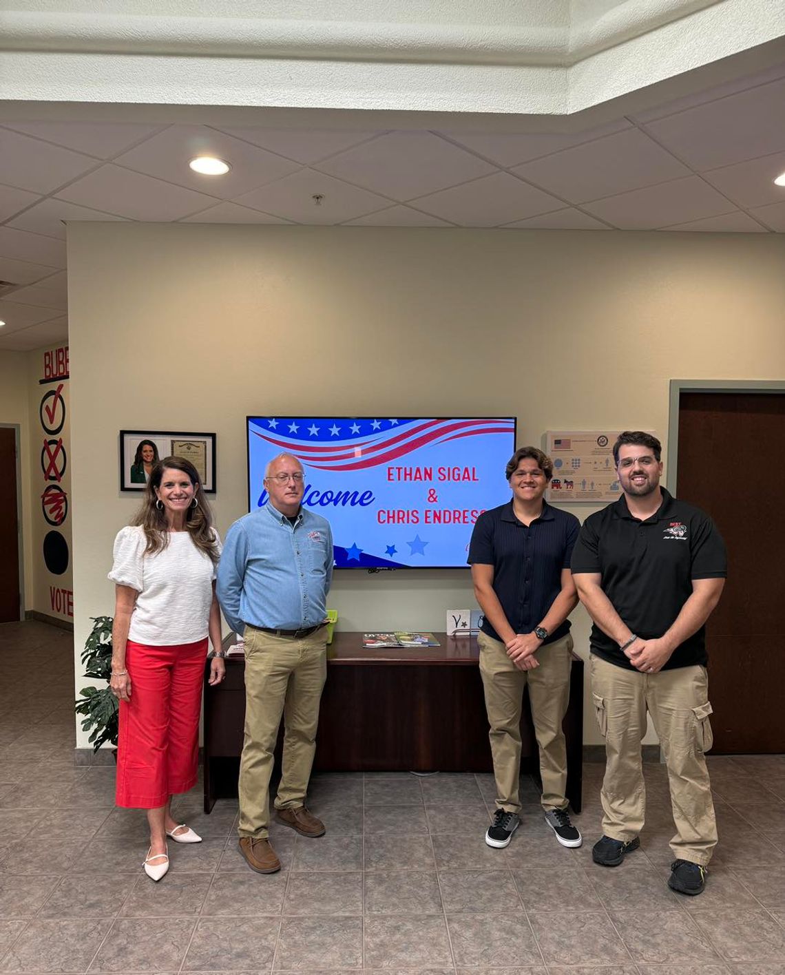 Lake Mary High School project creates cost-saving part for Elections Office Lake Mary High School project creates cost-saving part for Elections Office