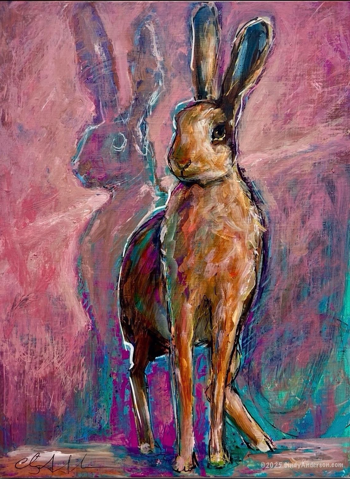 Live Art Demonstration with Cindy A. Anderson