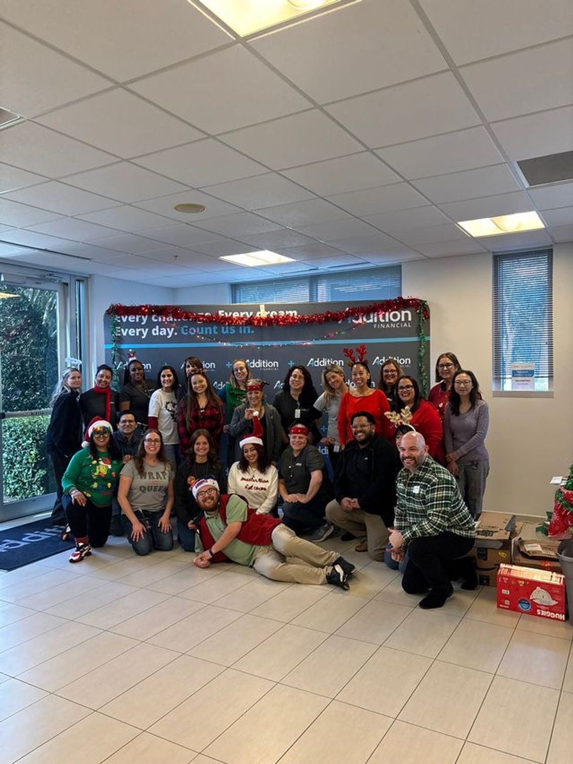 Local businesses wrap and deliver 1,750 Christmas Gifts for Local Children