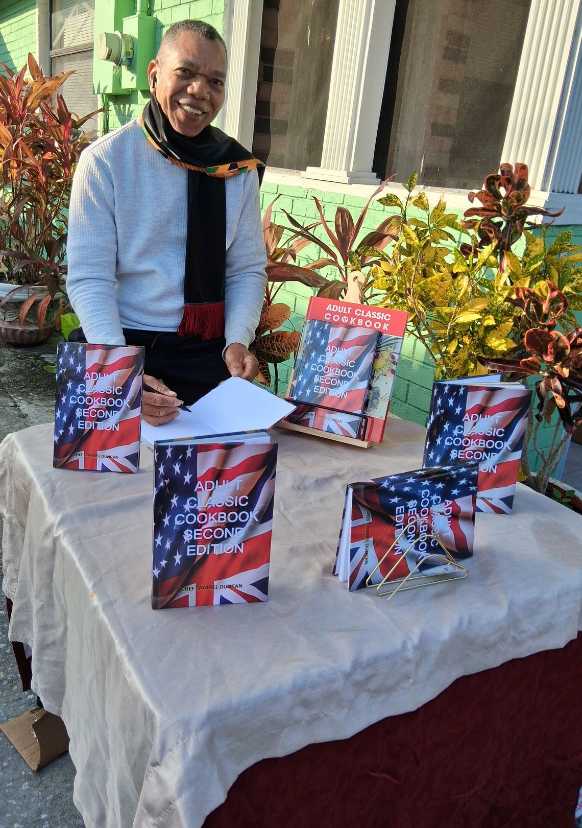 Local Sanfordite creates Cookbook
