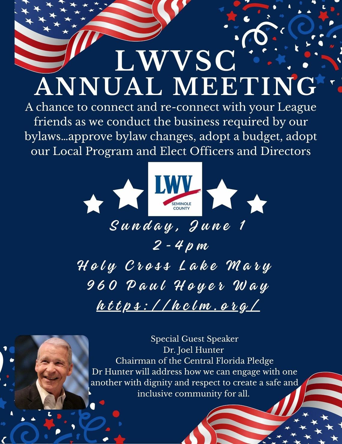 LWVSC Annual Meeting
