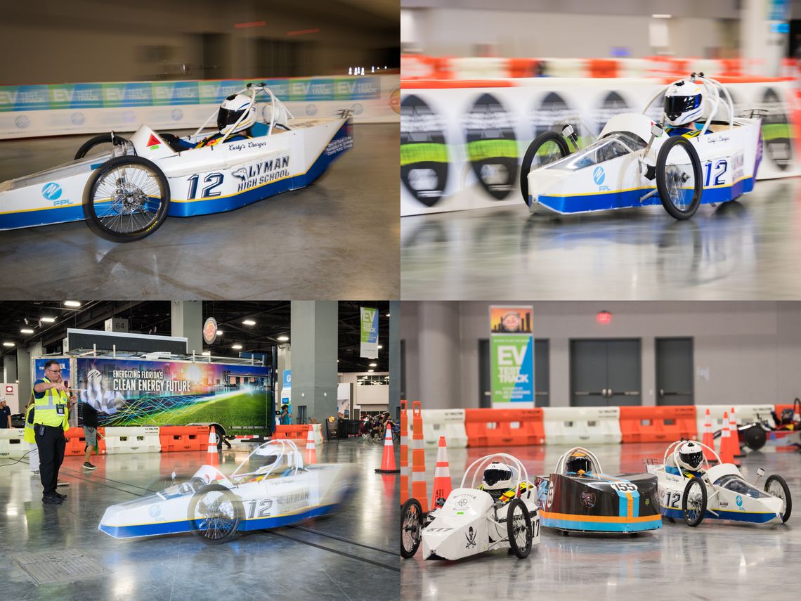 Lyman High School Students at Miami International Auto Show