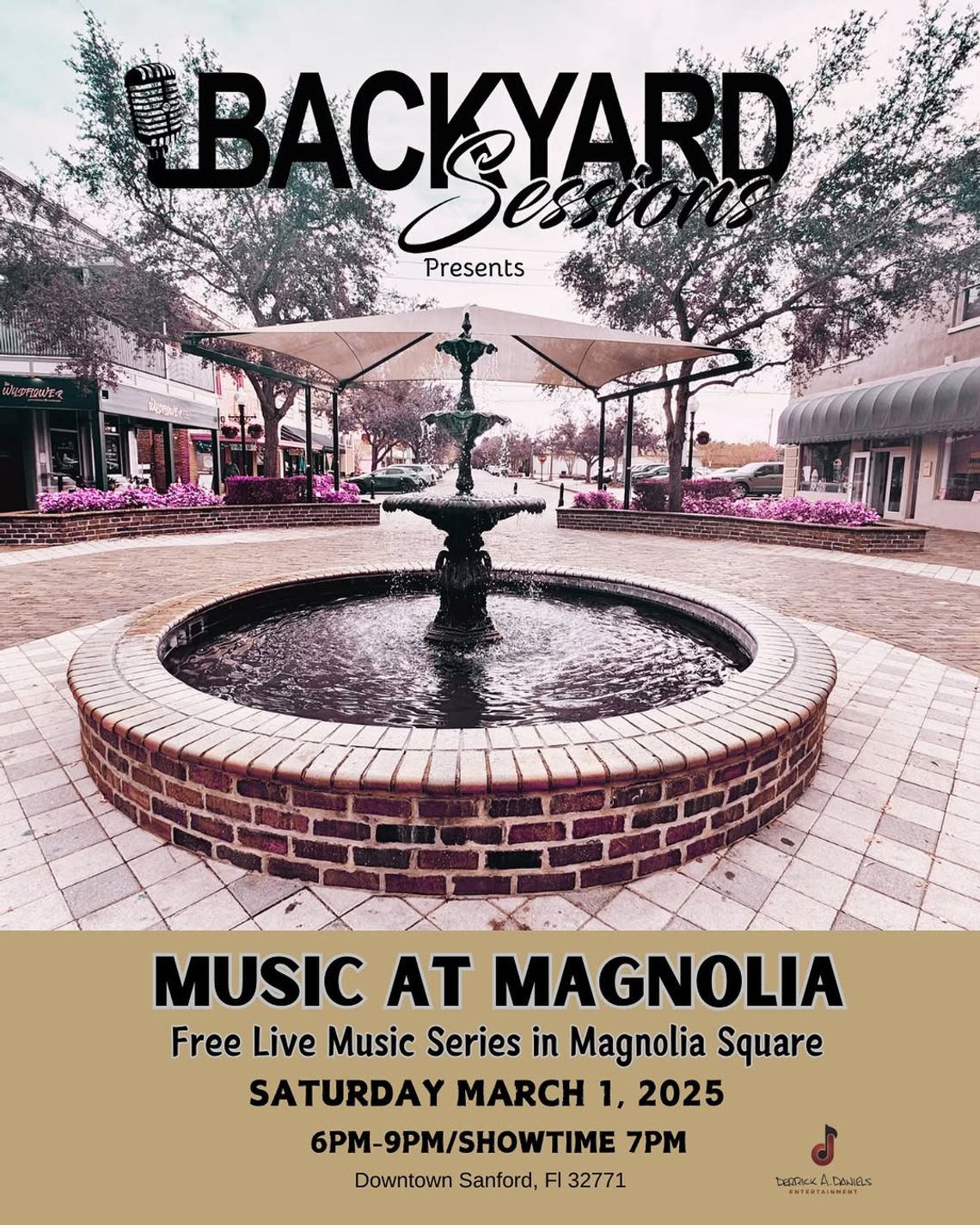 Music at Magnolia: A Free Monthly Concert Series Launching Downtown Sanford Music at Magnolia: A Free Monthly Concert Series Launching Downtown Sanford