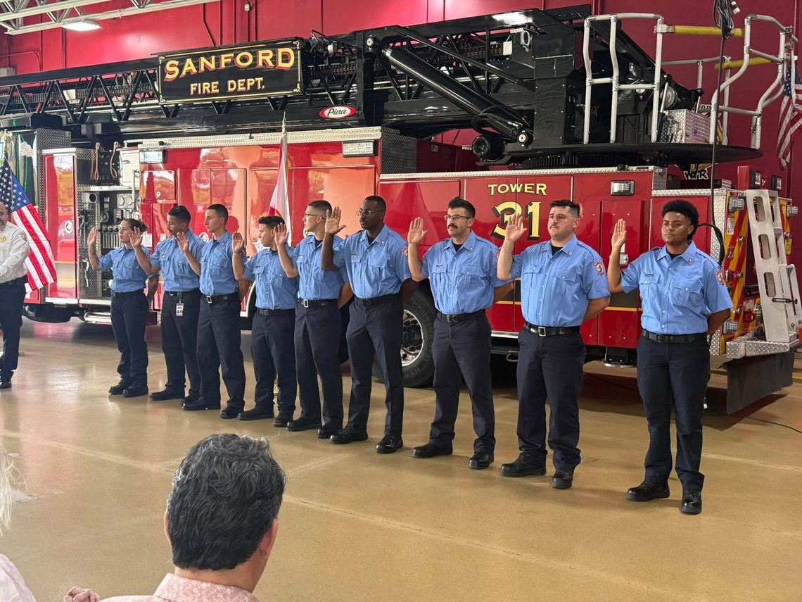 New City of Sanford Firefighters